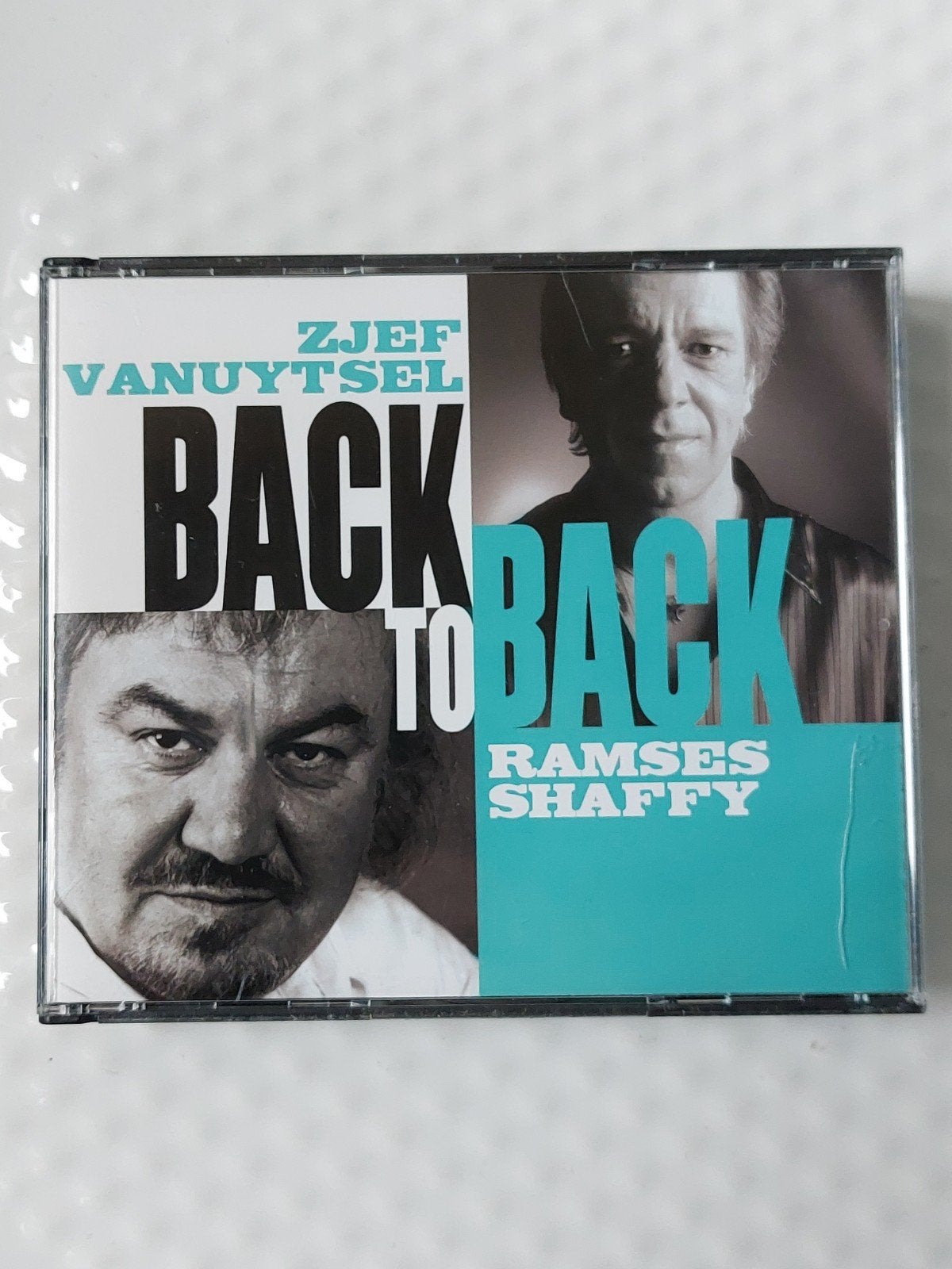 Zjef Vanuytsel back to back Ramses Shaffy, Cd's en Dvd's, Verzenden, Zo goed als nieuw