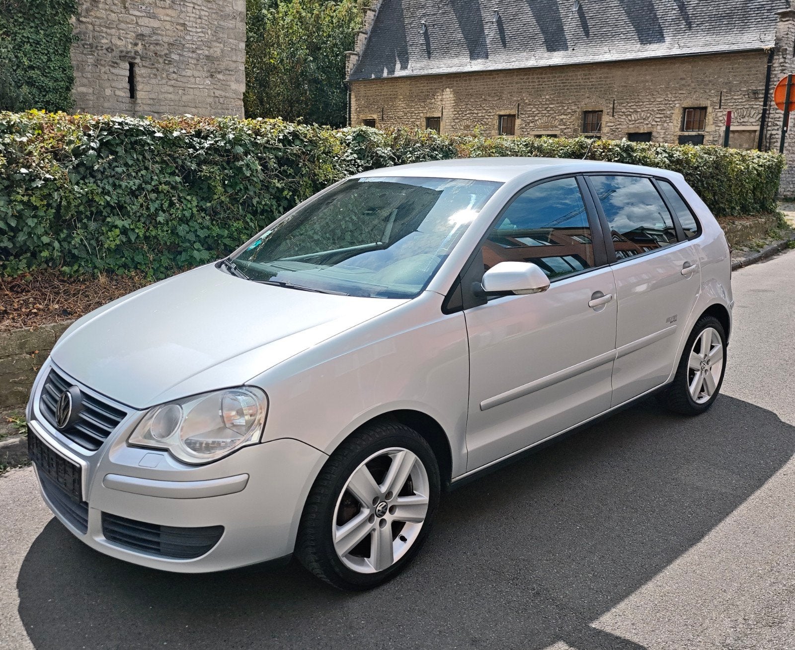 Vw Polo 1.4i Silver Edition Airco Rozeformulier, Voorwielaandrijving, Dealer onderhouden, Stof, Zwart
