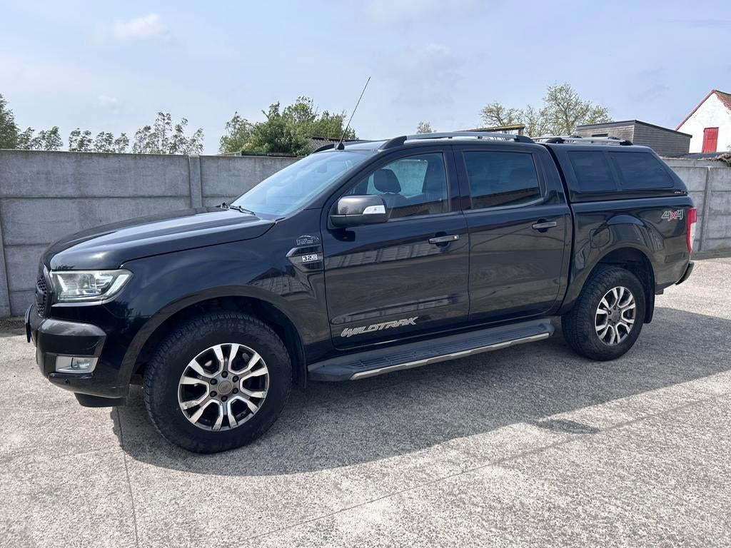 Ford ranger 2AB 3.2, Auto's, Bestelwagens en Lichte vracht, Euro 6, Zwart, Leder, Overige kleuren