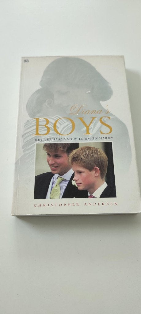 Boek : Diana's boys - Het verhaal van William en Harry, Enlèvement ou Envoi, Utilisé