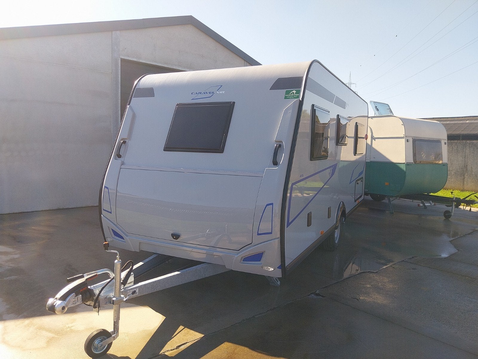 Caravelair Sportline 455, Caravans en Kamperen, Bedrijf, Luifel, Caravelair