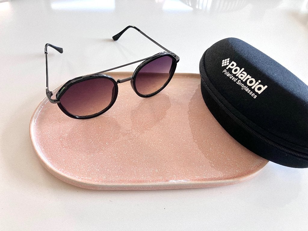 Zonnebril Polaroid uniseks, Autres marques, Comme neuf, Lunettes de soleil, Noir