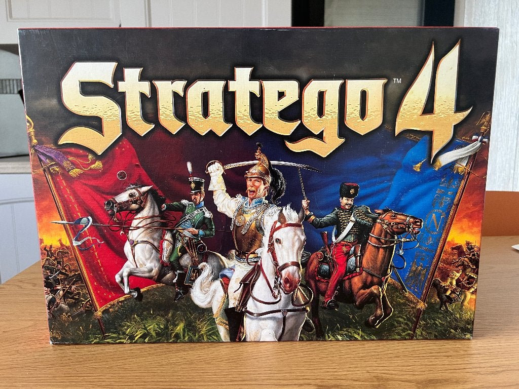 Stratego 4 bordspel, Hobby en Vrije tijd, Gezelschapsspellen | Bordspellen, Een of twee spelers, Ophalen of Verzenden, Gebruikt