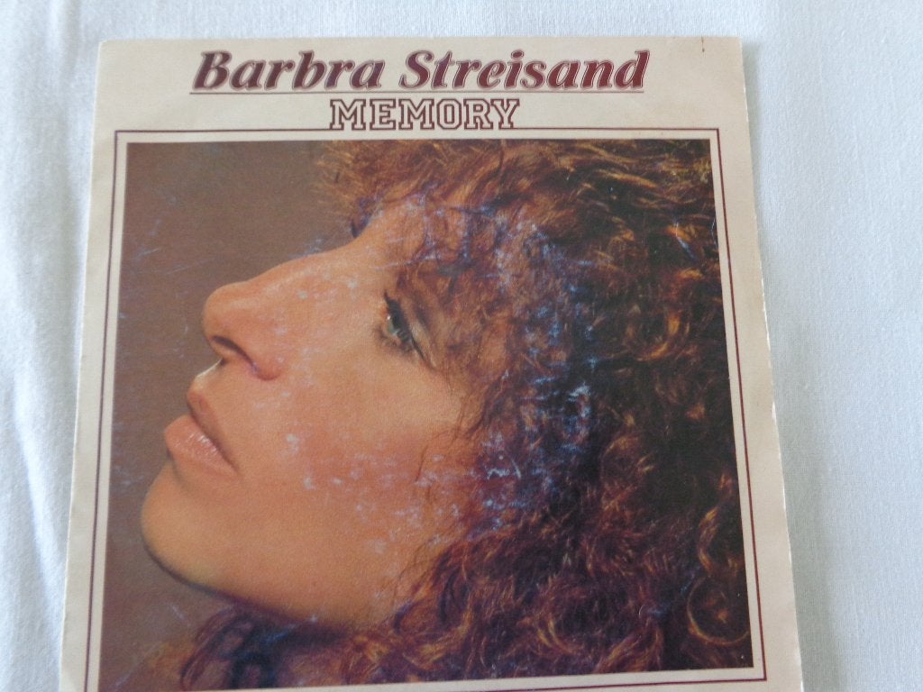 Disque vinyle 45T - BARBARA STREISAND - Memory, CD & DVD, Enlèvement ou Envoi, Pochette photo, 7 inch, Utilisé