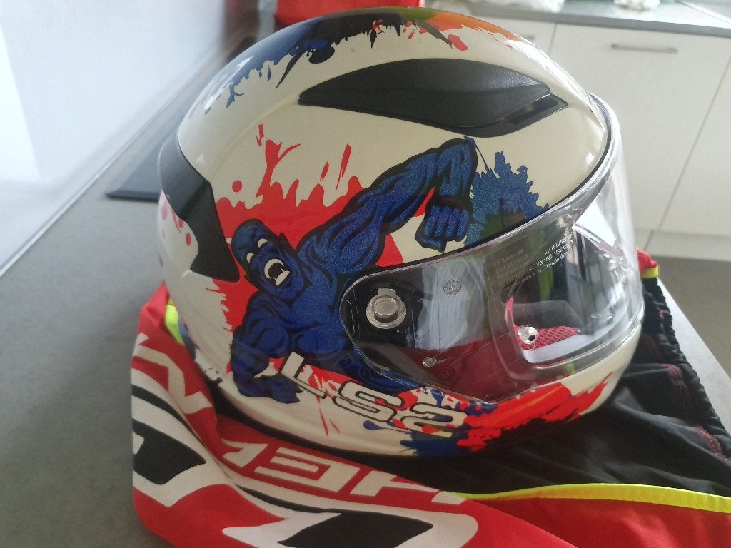 moto helm xs kindermaat  nieuw, Ophalen of Verzenden, XS, Kinderen