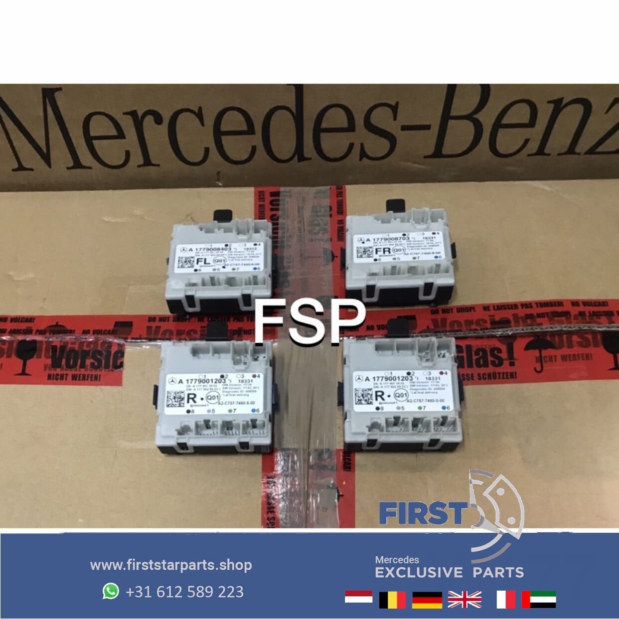 A1779008703 W177 DEUR MODULE RECHTS VOOR Mercedes A Klasse 2, -, -, -, Porte
