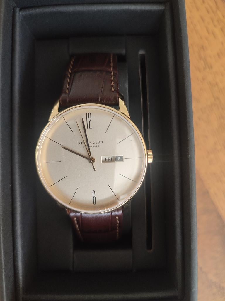 Berlin Quartz Horloge - Sternglas Zeitmeister, Ophalen of Verzenden, Zo goed als nieuw