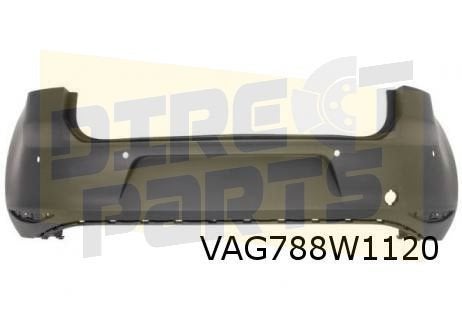 Volkswagen Golf VII (10/12-2/17) Achterbumper (bij PDC) (GRU, Auto-onderdelen, -, -, Nieuw, Achter