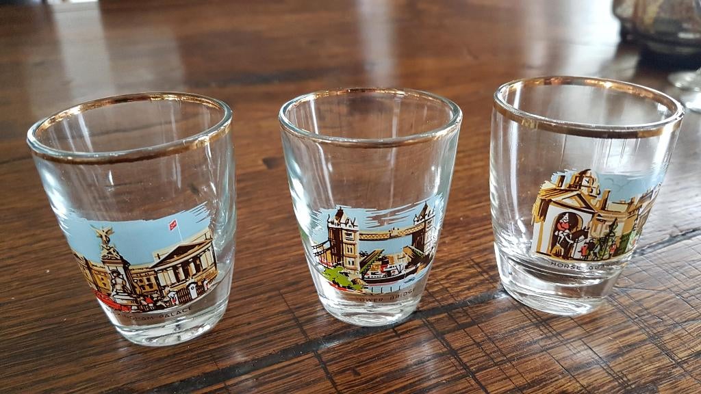 Diverse borrelglaasjes, Verzamelen, Ophalen, Nieuw, Borrel- of Shotglas