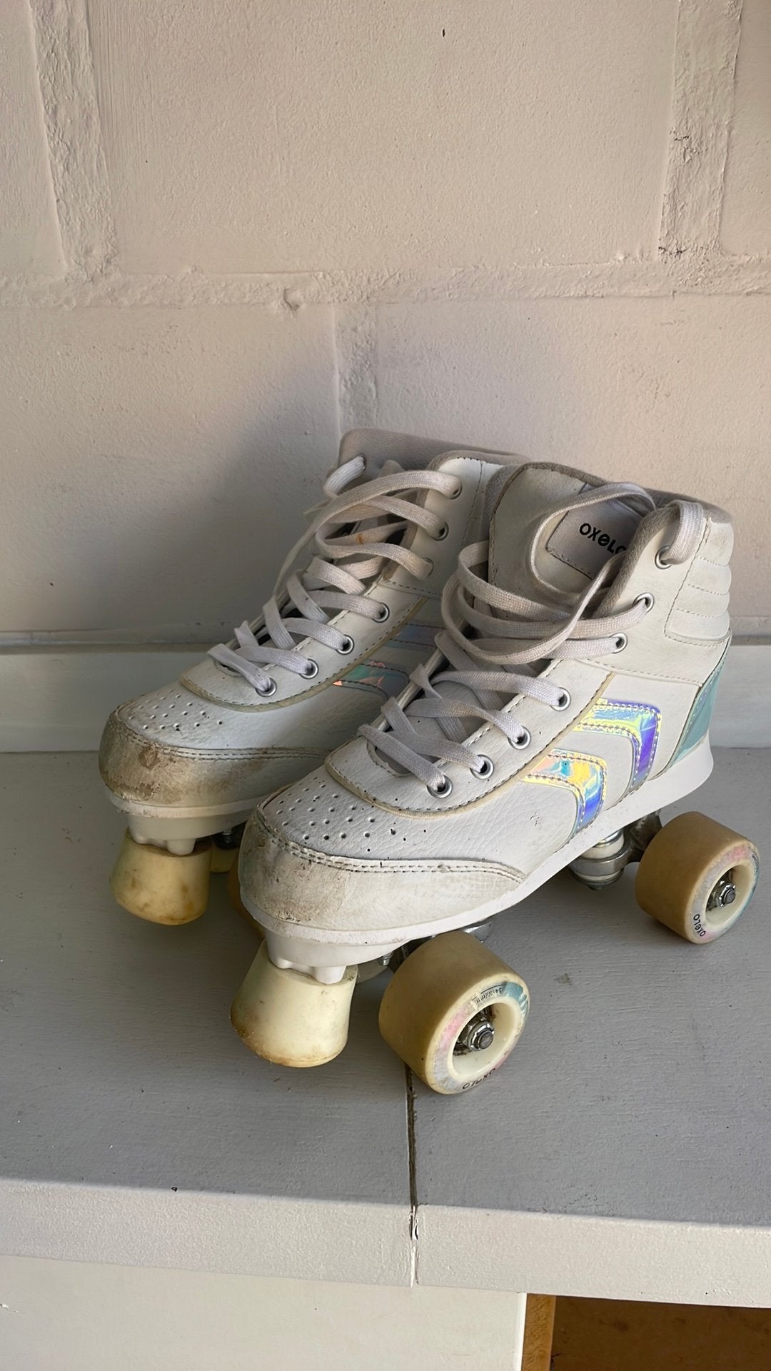Rolschaatsen maat36 oxelo, Ophalen, Gebruikt, Kinderen