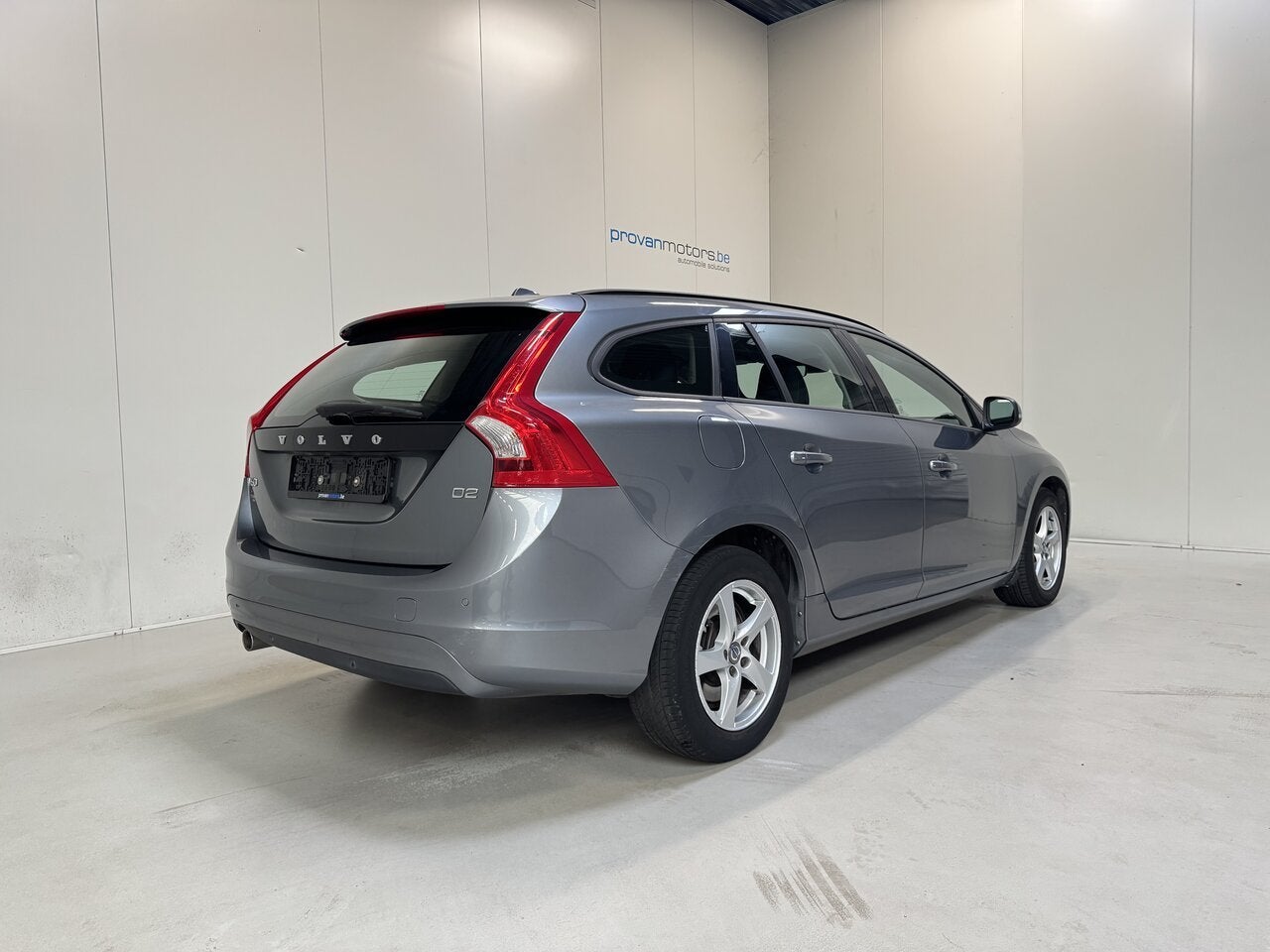 Volvo V60 2.0D Man. - Airco - GPS - Topstaat!, Autos, Volvo, 0 kg, Argent ou Gris, Achat, Capteur de lumière