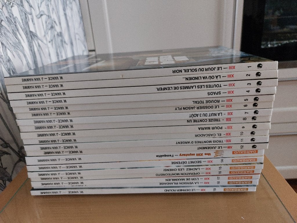 19 BD XIII Vance en Van Hamme complete serie, Boeken, Stripverhalen, Complete serie of reeks, Ophalen of Verzenden, Zo goed als nieuw