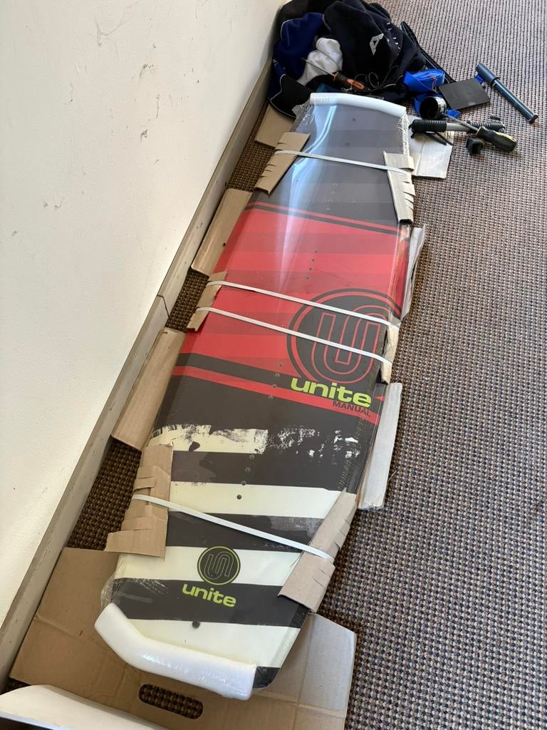 Wakeboard met botten, Ophalen, Nieuw, Board en Schoenen