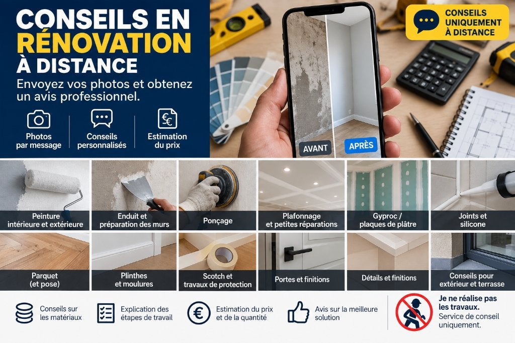 Peintre – Gyproc – Enduisage – Rénovation Bruxelles, Papier peint