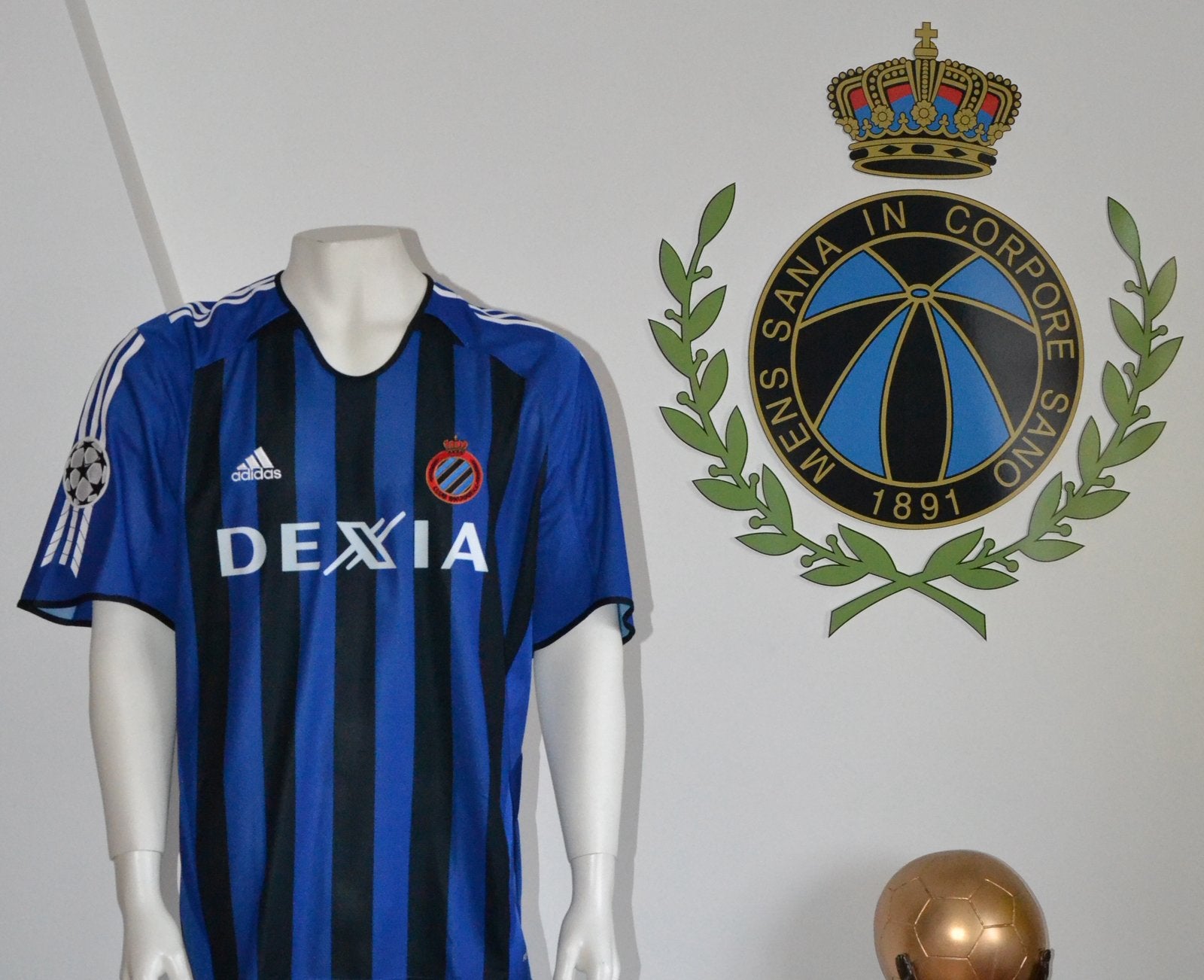 Maillot usé Club Brugge Leko Champions League, Collections, Enlèvement ou Envoi, Utilisé, Maillot