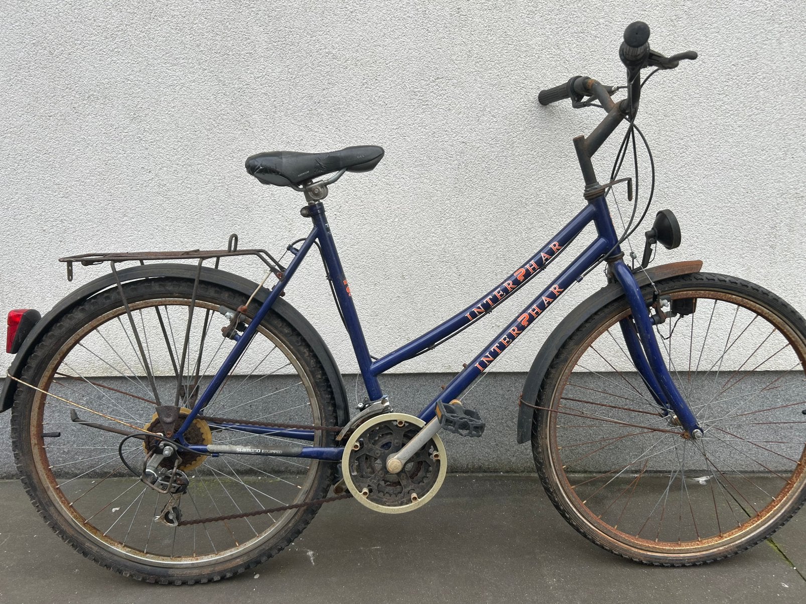 Damesfiets/ stationsfiets/ studentenfiets Interphar, Vélos & Vélomoteurs, Vélos | Femmes | Vélos pour femme, Utilisé, Vitesses