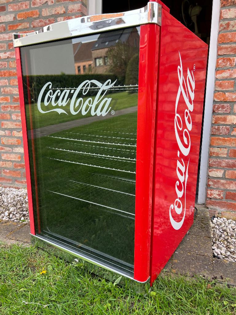 Coca Cola ijskast, Electroménager, 85 à 120 cm, Enlèvement, 45 à 60 cm, 150 à 200 litres