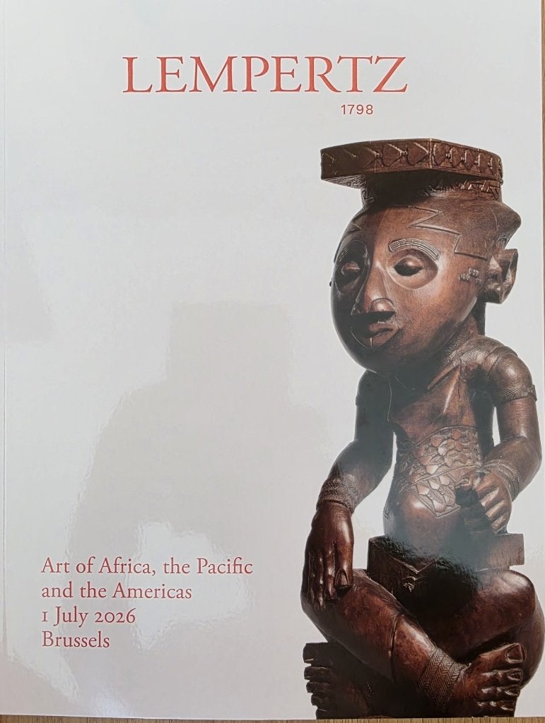 Catalogue Lempertz Art of Africa, Enlèvement
