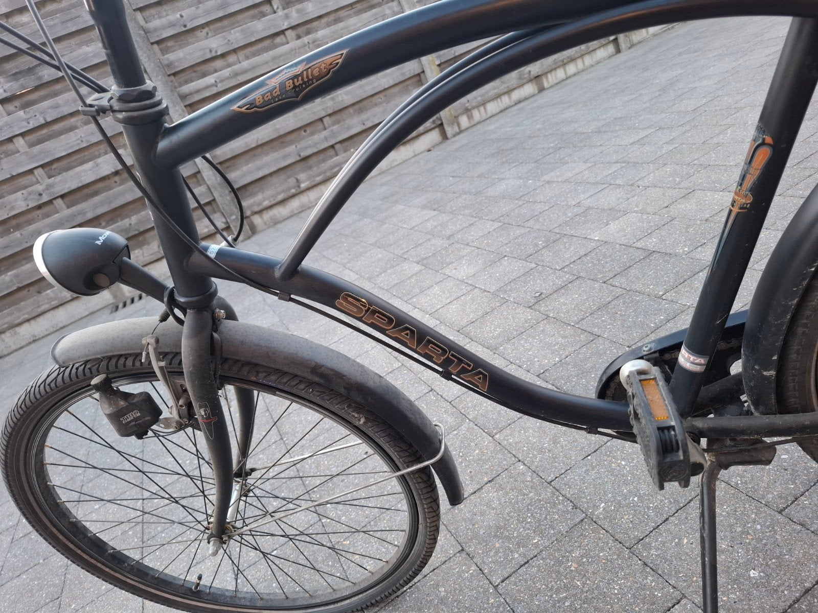 fiets Sparta, Ophalen