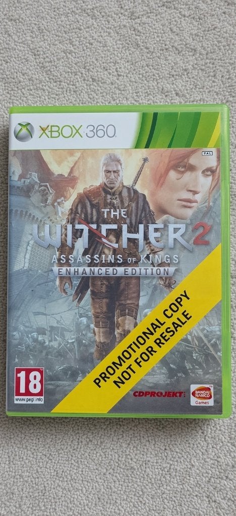 The Witcher 2 Assassins of Kings – Xbox 360, Consoles de jeu & Jeux vidéo, Jeux | Xbox 360, Enlèvement ou Envoi, 1 joueur, À partir de 18 ans