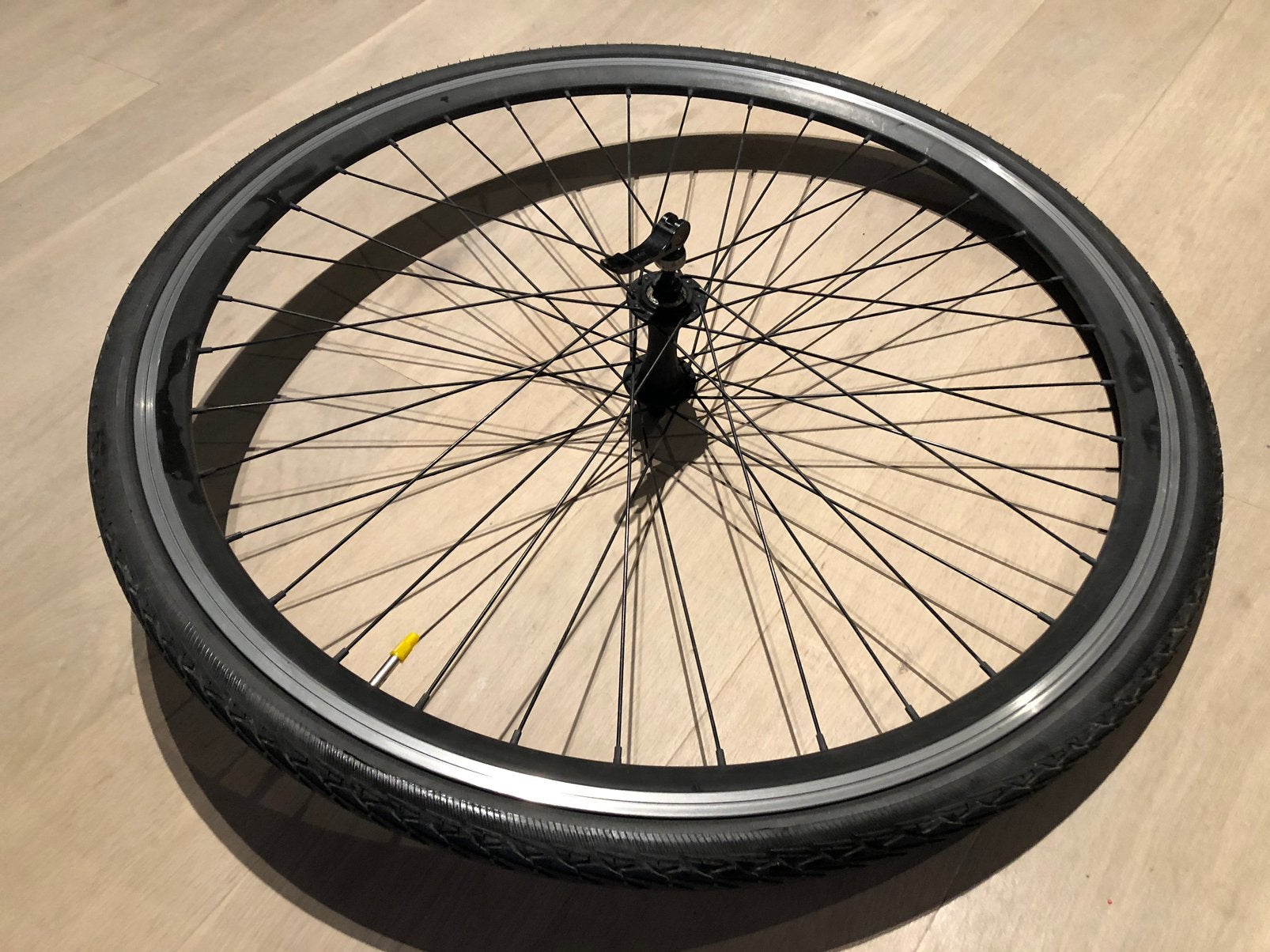 28” voorwiel fiets, Fietsen en Brommers, Fietsonderdelen, Ophalen, Gebruikt, Wiel