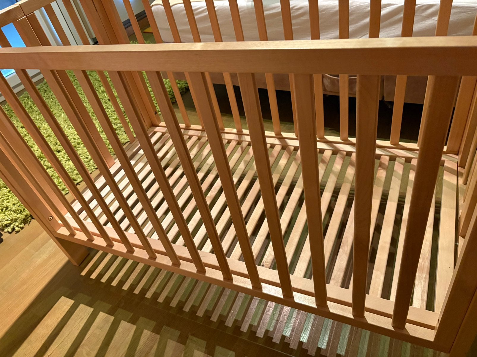 Babybed, Kinderen en Baby's, Babywiegjes en Ledikanten, Ophalen, Zo goed als nieuw, Ledikant