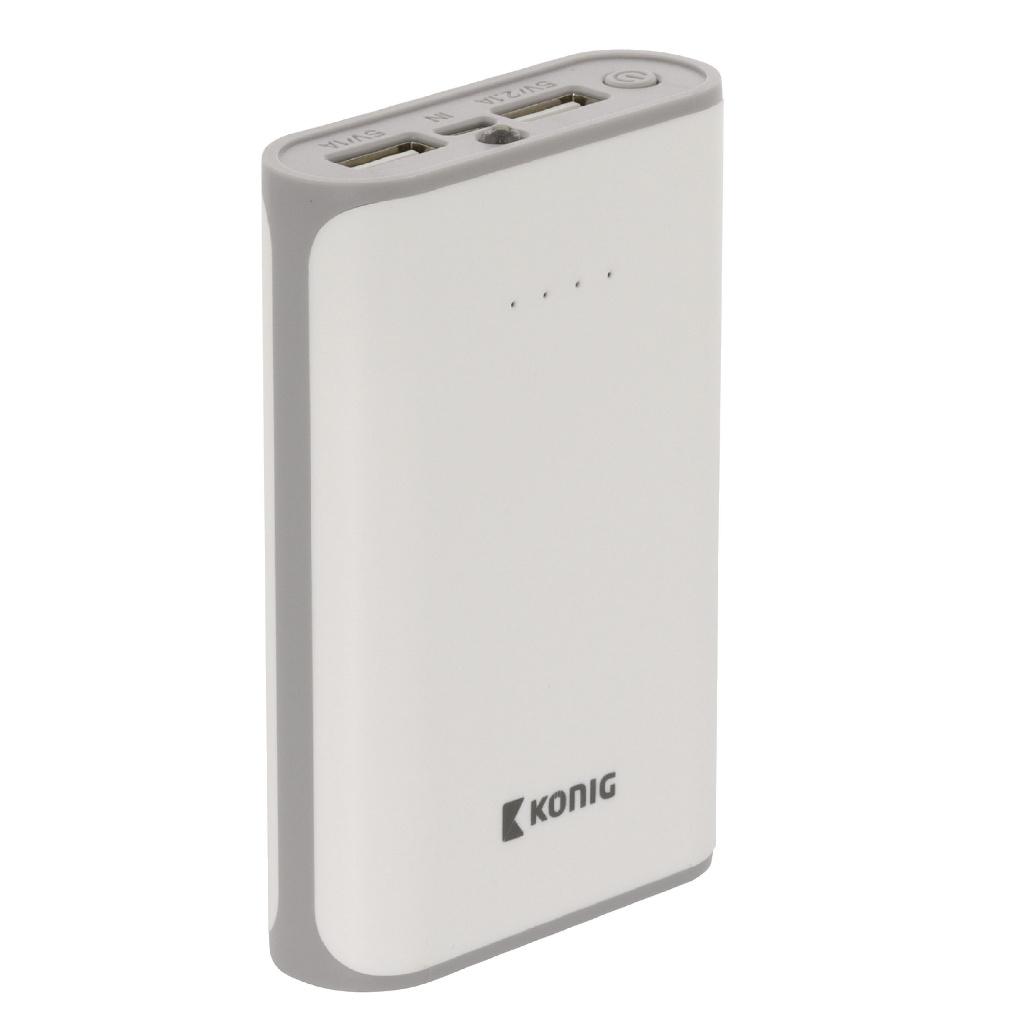 Power Bank König 15000 mAh USB – Batterie externe, Télécoms, Enlèvement ou Envoi, Neuf, König