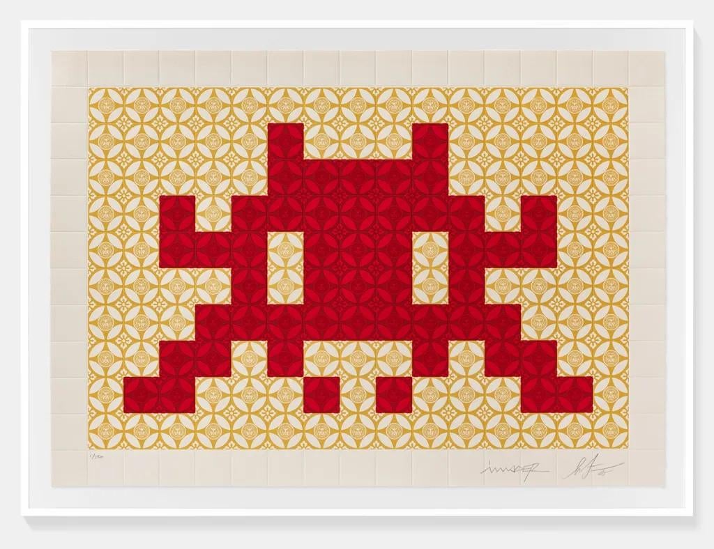 Obey Invader GEZOCHT, Ophalen