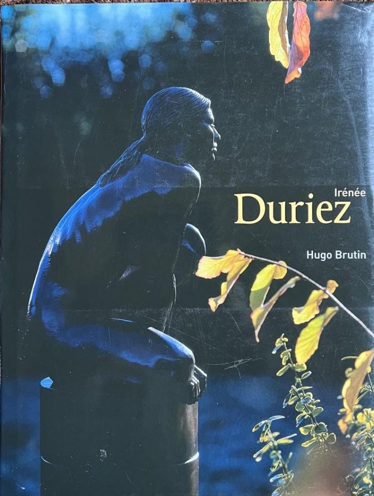 boek: Irénée Duriez/Hugo Brutin [GESIGNEERD], Enlèvement ou Envoi, Comme neuf, Sculpture