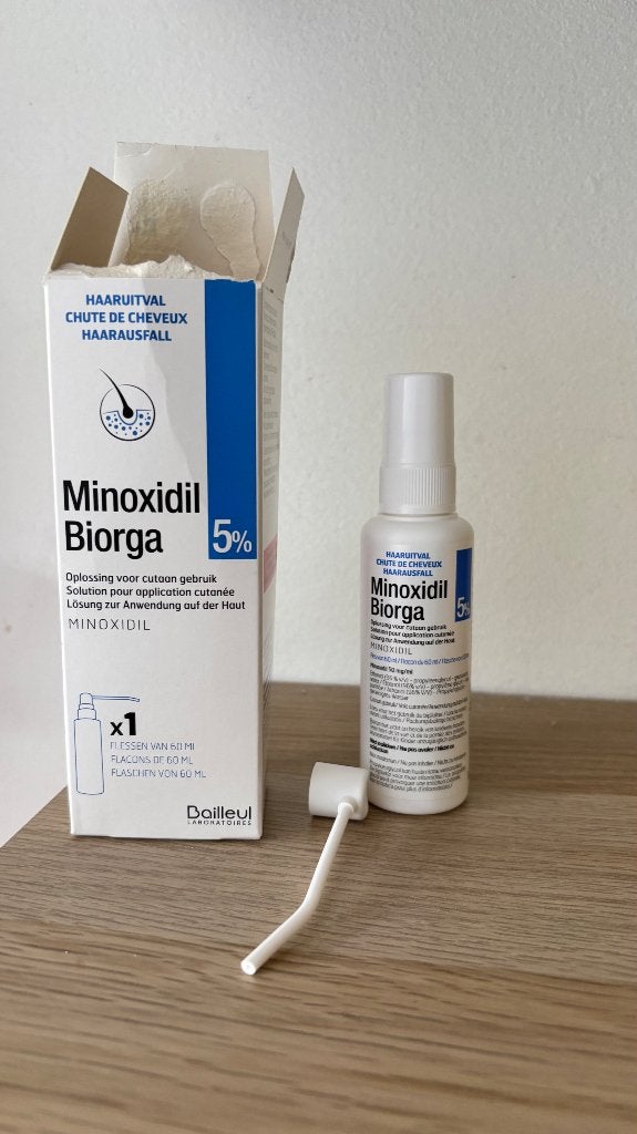 Minoxidil 5% lotion, Enlèvement ou Envoi, Comme neuf, Body lotion, Crème ou Huile