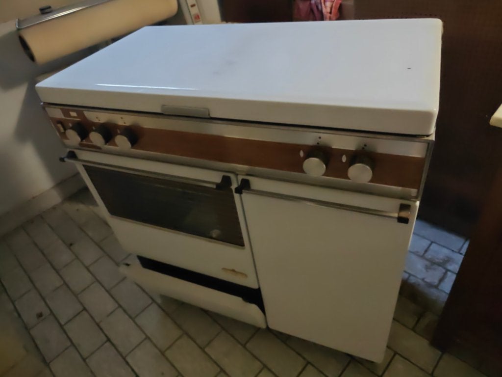 SMEG - Gas fornuis, Elektronische apparatuur, Fornuizen, Ophalen, Gebruikt, Vrijstaand, Gas