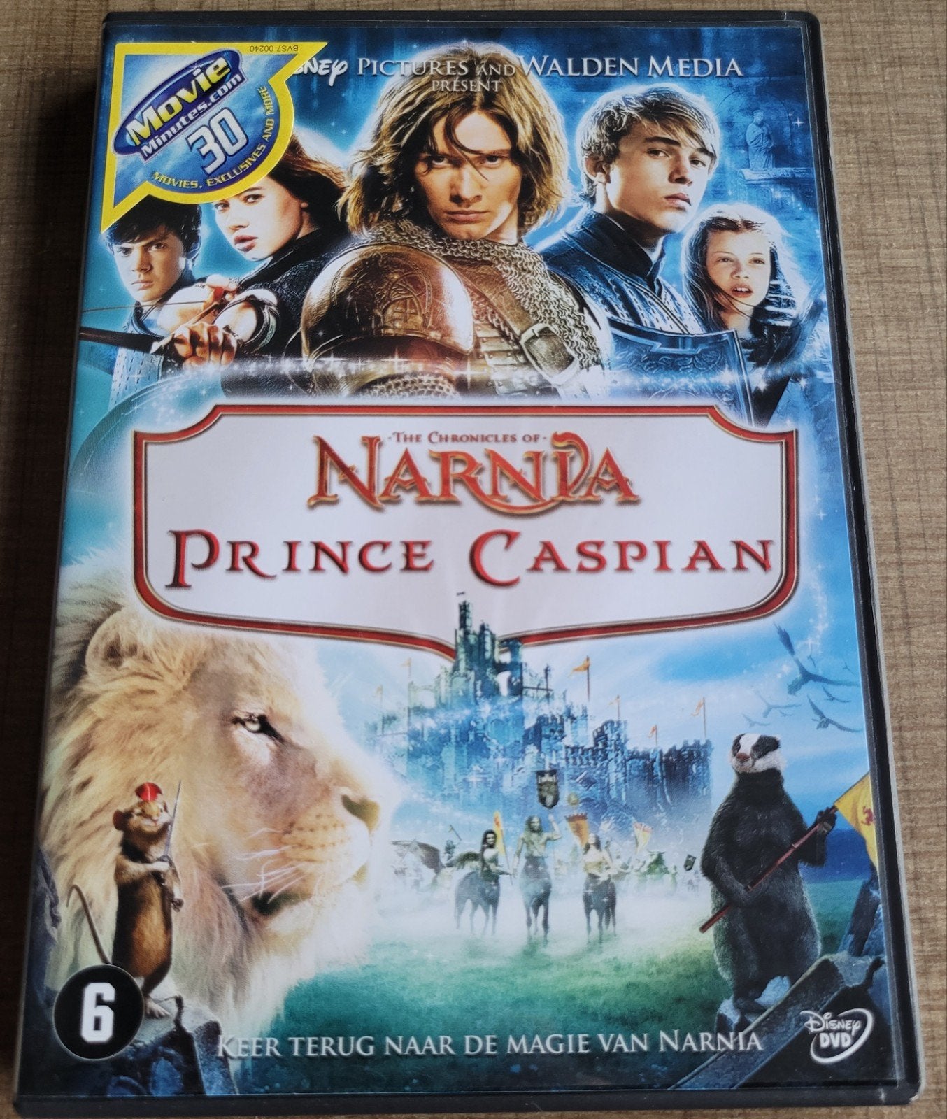 The Chronicles of Narnia - Prince Caspian, Cd's en Dvd's, Nederlands, Ophalen of Verzenden, Zo goed als nieuw, Vanaf 6 jaar