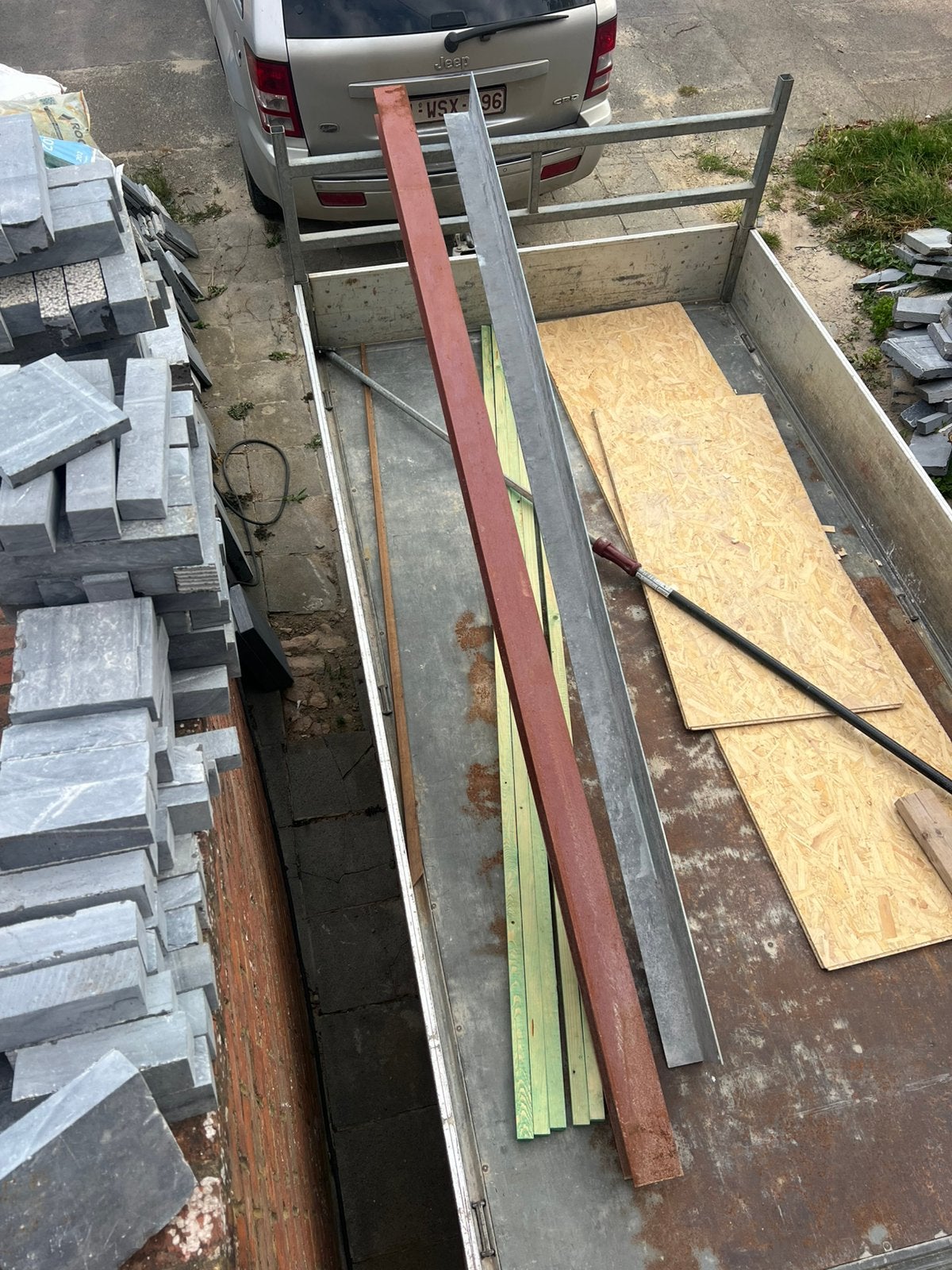 Poutres métalliques, Doe-het-zelf en Bouw, Metalen, Ophalen of Verzenden, Zo goed als nieuw