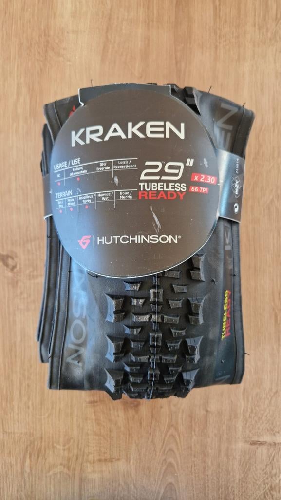 Pneu de VTT Hutchinson, Enlèvement