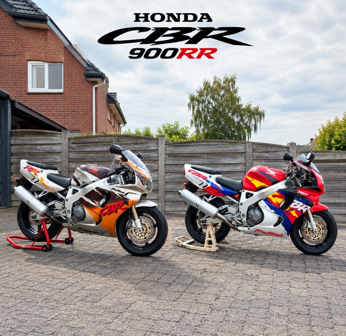 2x honda fireblade, Motoren, Particulier