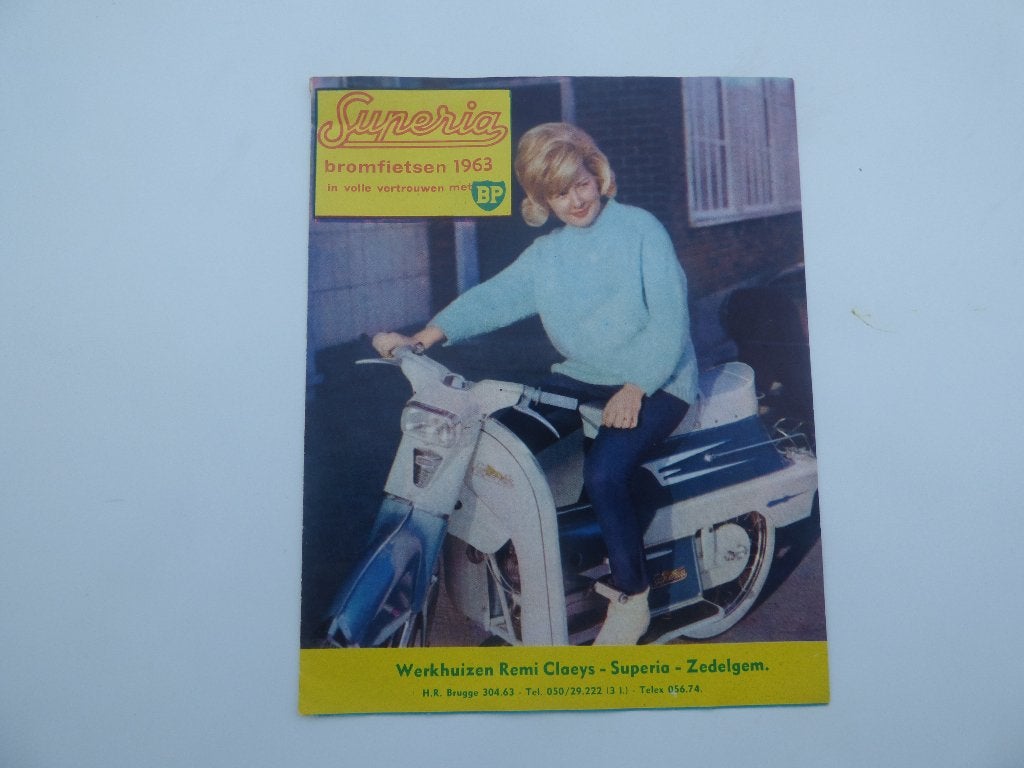 BROCHURE SUPERIA, Enlèvement ou Envoi, Utilisé
