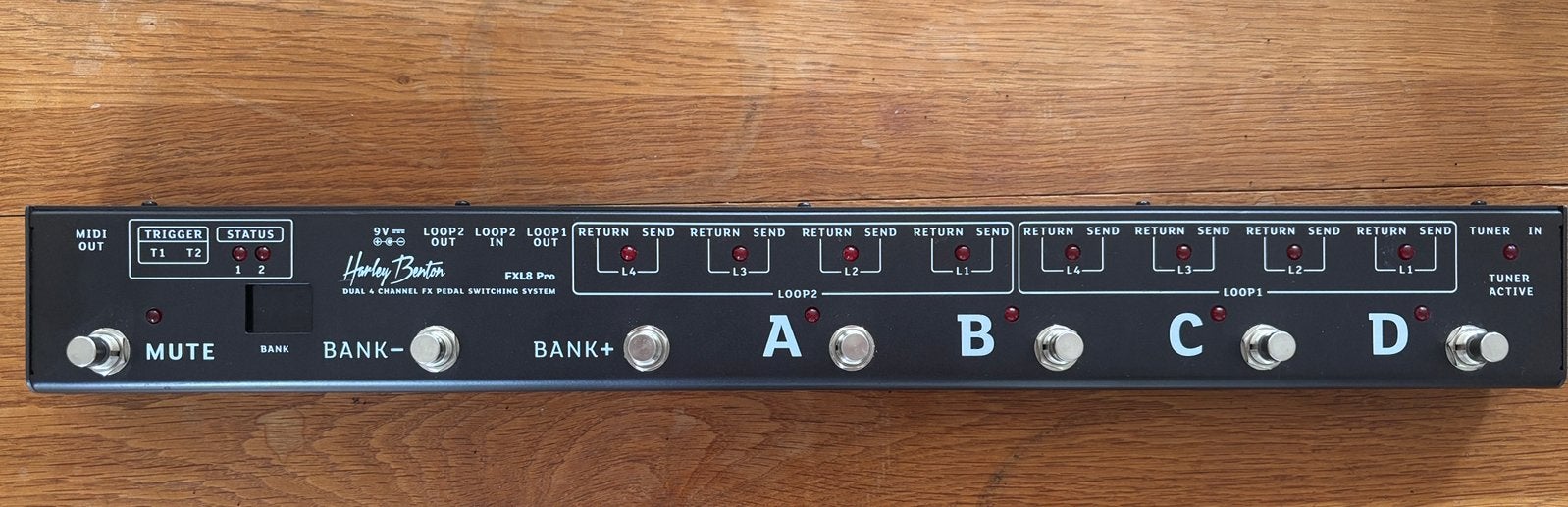 Switcher pédales HB FXL8 Pro, Musique & Instruments, Enlèvement ou Envoi, Comme neuf, Autres marques