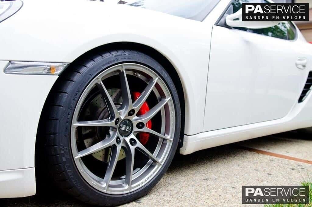 Nieuw 20 inch Zilver OZ Leggera Porsche 991 breedset, Autos : Pièces & Accessoires, Pneus & Jantes, Neuf, -, 20 pouces, -