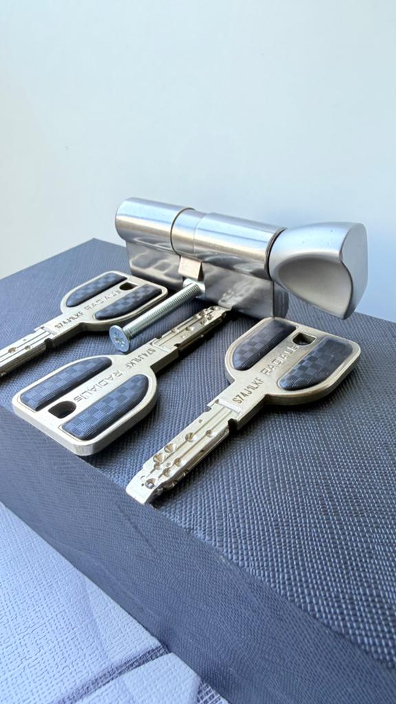 Cylindre de serrure de porte vachette radial, Enlèvement ou Envoi, Comme neuf