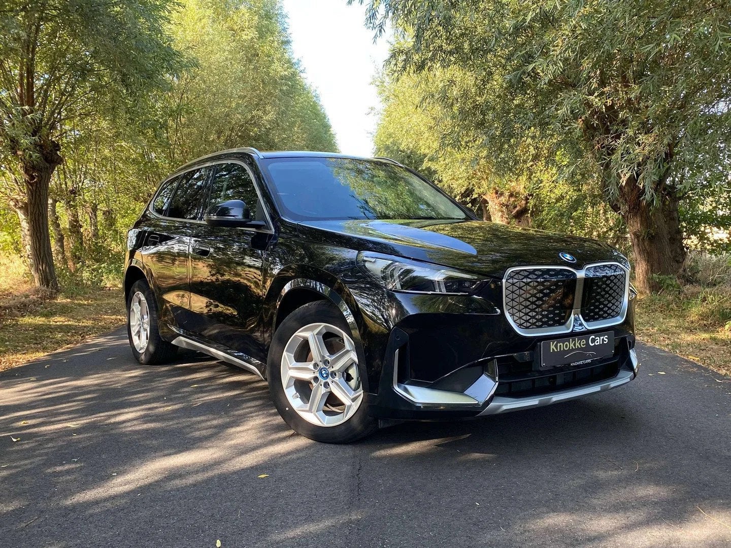 BMW iX1 480km radius,Led Lichten,Leder zwart,Parkassist met, Automaat, Zwart, Zwart, Leder