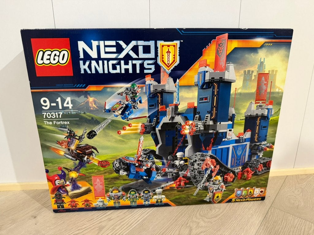 LEGO 70317 The Fortrex 2016 Nexo Knights, Neuf, Lego, Ensemble complet, Pièces supplémentaires incluses