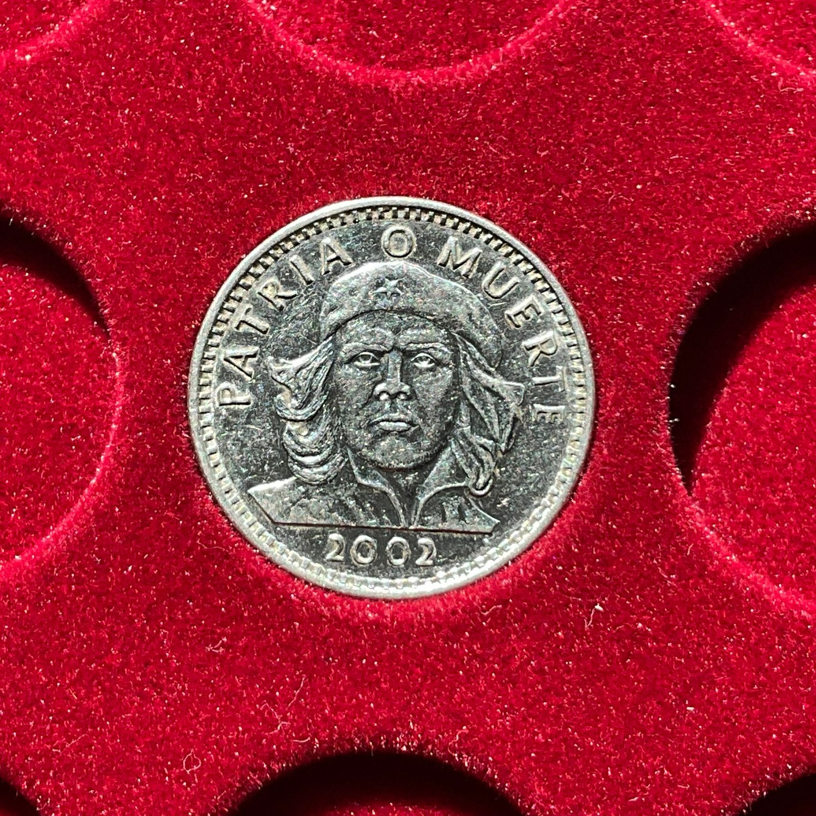 Cuba - prachtige munt met afbeelding Che Guevara 3 p - 2002, Verzenden, Midden-Amerika, Losse munt