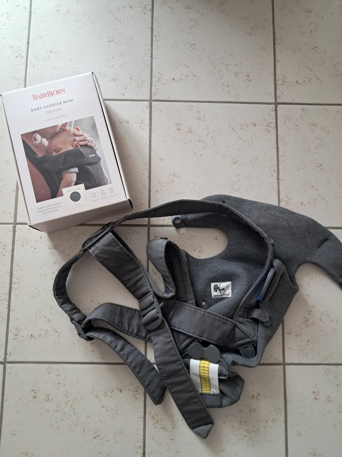 Babybjorn babydrager carrier mini, Kinderen en Baby's, Ophalen, Gebruikt, Buik, Baby Björn