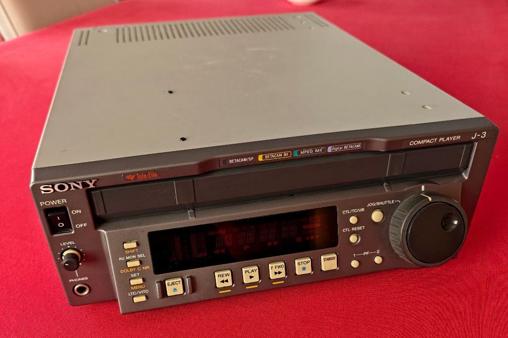 professionele videocassette player, Audio, Tv en Foto, Ophalen, Gebruikt, Video