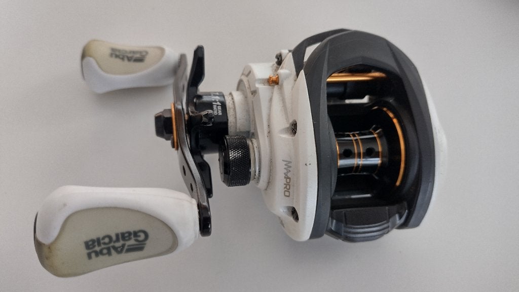 Moulinet casting Abu Garcia, Enlèvement, Utilisé, Moulinet