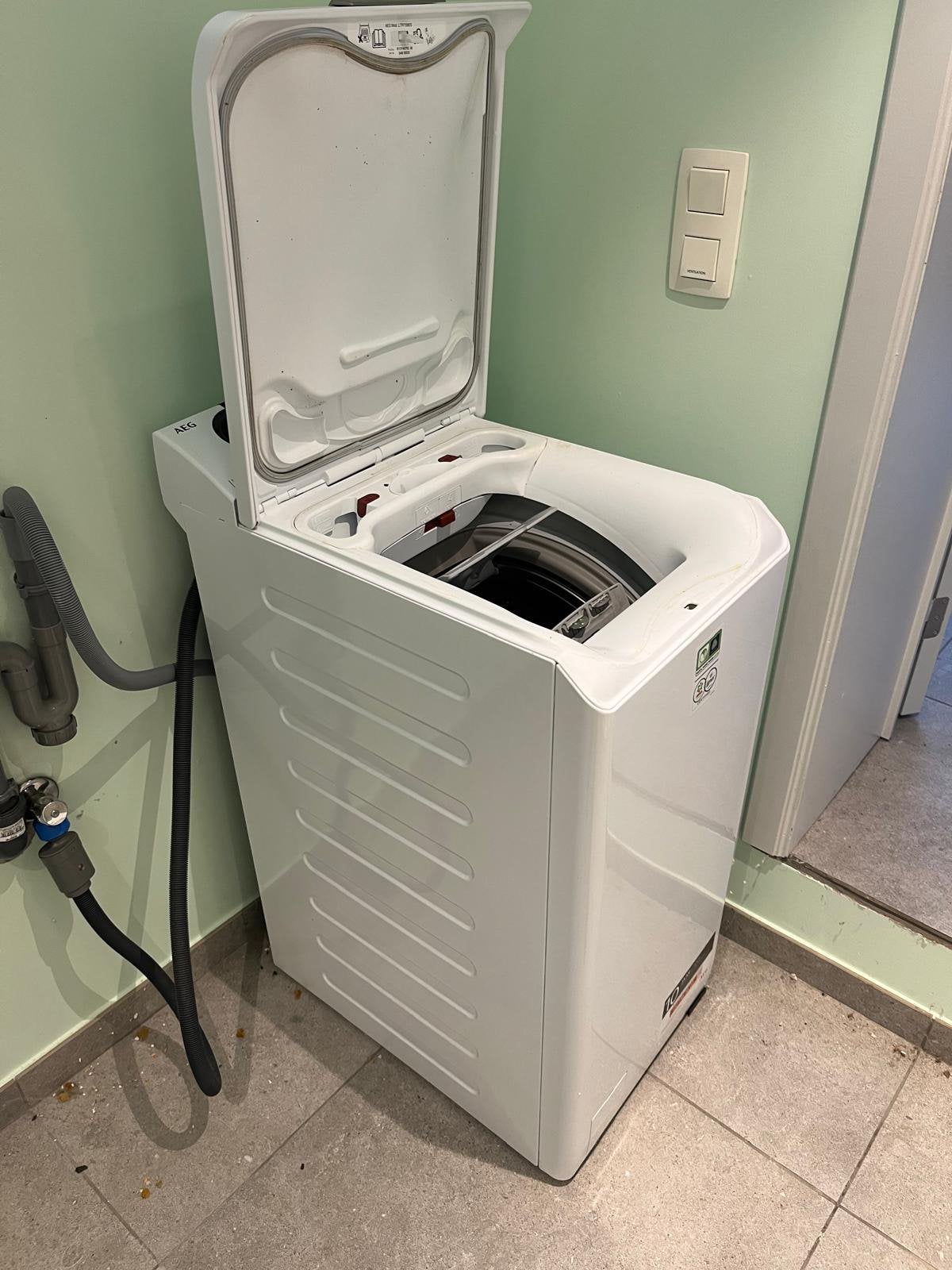 AEG compacte wasmachine, Ophalen, Zo goed als nieuw