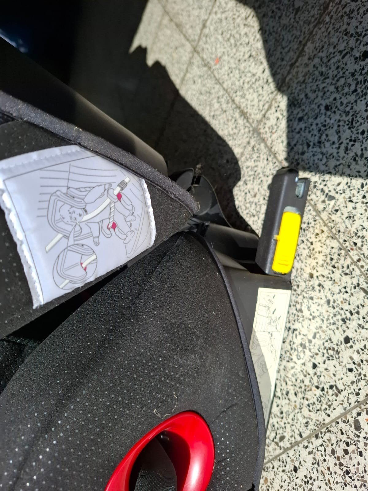 Recaro avec pare-chocs, Enlèvement
