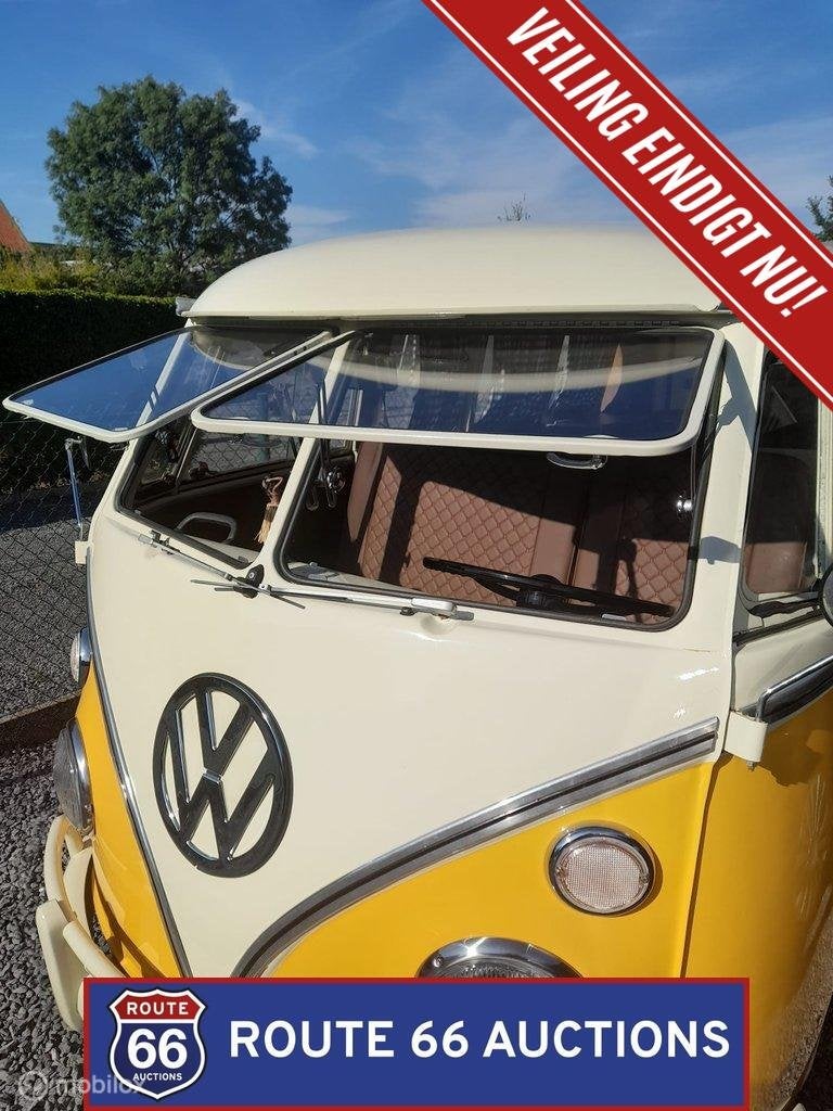 Volkswagen T1 Camper | 1974 | Route 66 Auctions, Volkswagen, Zwart, Bedrijf, Handgeschakeld