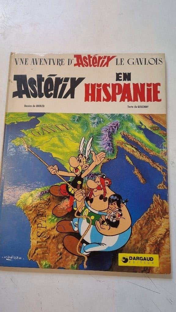 Stripboek Astérix en Hispania - Dargaud editie 1969, Boeken, Gelezen, Eén stripboek, Ophalen of Verzenden, Goscinny-Uderzo