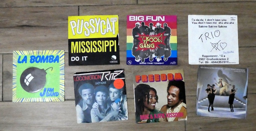 45 tours - lot de 7 pièces, CD & DVD, Vinyles | Autres Vinyles, Enlèvement ou Envoi